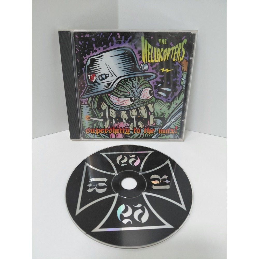 HELLACOPTERS Super Shitty To The Max‎ CD Excellent Condition RARE